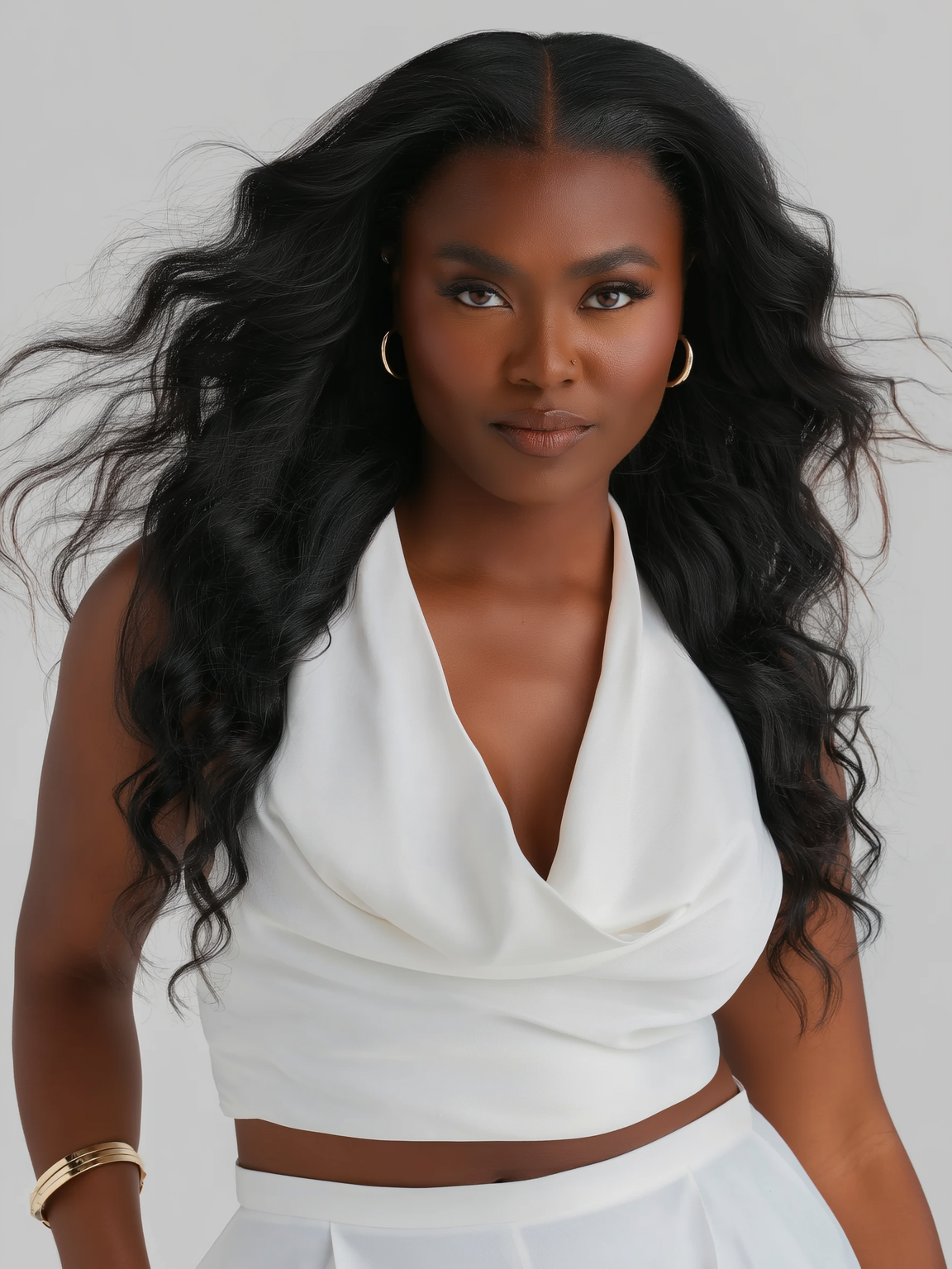 Cheveux vierges ondulés cambodgiens de luxe Lotus par Othentique Hair