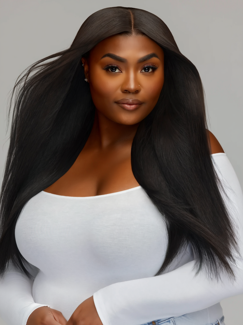 Cheveux vierges indiens lisses Pure Straight
