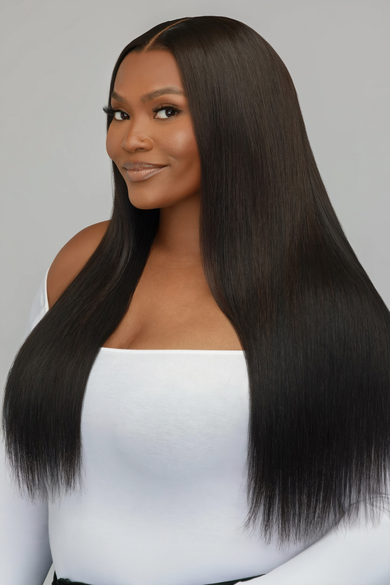 Cheveux vierges indiens lisses Pure Straight