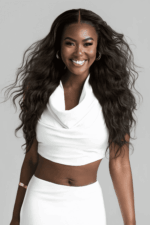 Othentique Lotus Closure bouclée en cheveux humains cambodgiens pour une pose indétectable - 1152 pixels - 1728 pixels