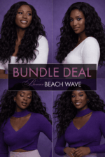 Offre à prix ultra bas, Cheveux vierges de l'Inde, Texture bouclée Beach Wave