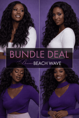 Offre à prix ultra bas, Cheveux vierges de l'Inde, Texture bouclée Beach Wave