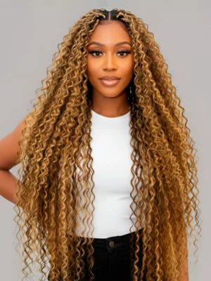 Mèches Boho Curl Braids – L’Alliance Parfaite du Volume et de l’Élégance