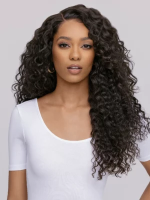 Tissage KinkyCurlyYaki Deep Wave 100% Raw Indian Hair