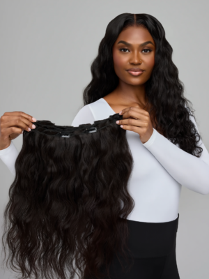 Kit Pure Fishnet Wavy Indian Raw Wavy 100% Indian Raw Hair