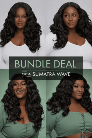 Offre à prix ultra bas, Cheveux vierges ondulés du Sumatra