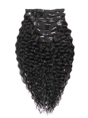 Kit Remix Curly Clip-in Invisible, Zéro Noeud, 100% Indian Virgin Curly Hair