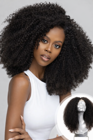 Perruque KinkyCurlyYaki avec closure, 22, Cheveux Bouclés Organic Curl - 1024 pixels-1536 pixels