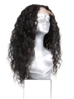 Perruque curly à closure, 100% cheveux vierges indiens non traités, donneur jeune, Remy, brillance naturelle, sans nœuds, cuticule complète d'origine