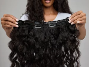Kit Pure Clip-in Fishnet Curly 100% Indian Raw Hair