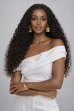 Tissage Lotus Curly Wave du Cambodge, 100% Cambodian Raw Curly Wave Hair