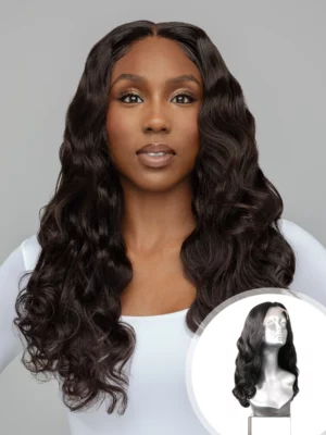 Perruque Glamour à Closure, SEA 100% Malaysian Raw Body Wave