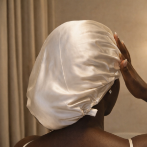 Bonnet en soie de mûrier – Protection et douceur naturelle des cheveux