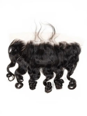 Frontale Pure body wave 13X6, Dentelle suisse HD, Noeuds blanchis 100% Raw Indian Hair